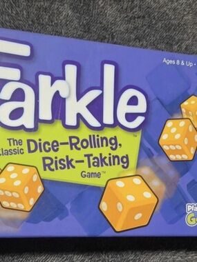 PlayMonster Farkle Classic Dice-Rolling Board Game